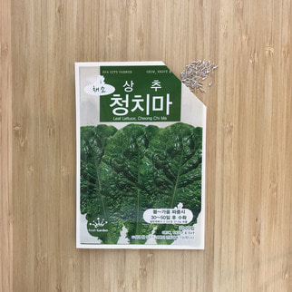 [프레시가든] BFA채소씨앗-청치마상추