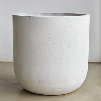 프레시가든 시멘트 U자 특대 단형 화분 (50*50*48cm) 화이트